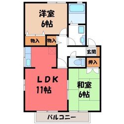 サンメゾン Cの物件間取画像